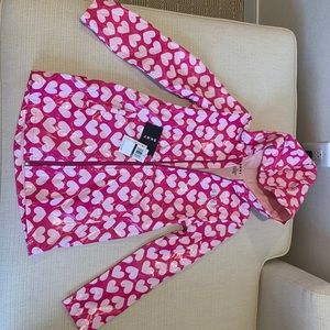 New long girls DKNY raincoat 6X